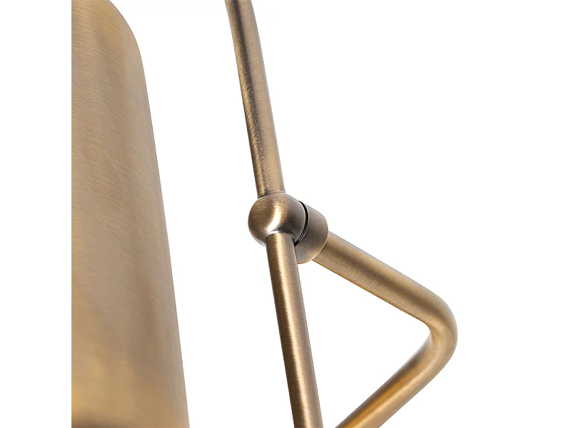 Lampe de table classique / Lampe de notaire en bronze - Banker