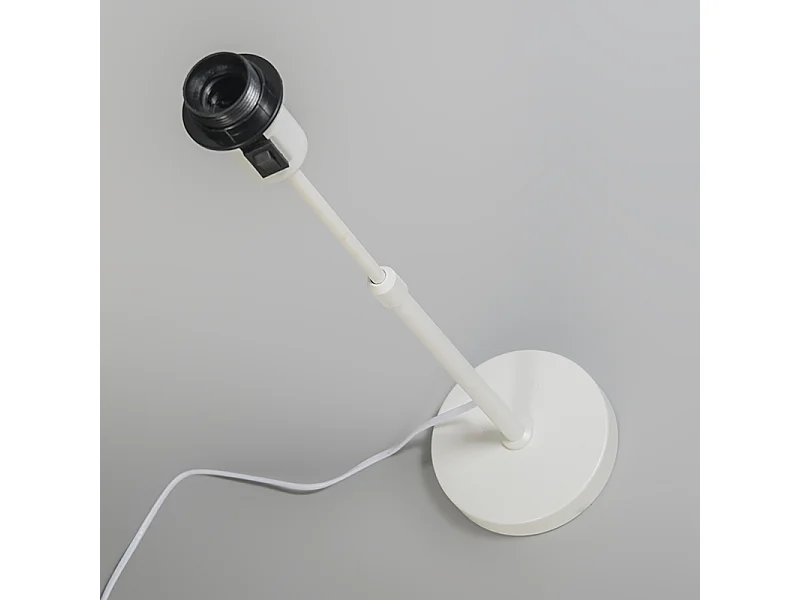 Lampe de table blanche réglable - Parte