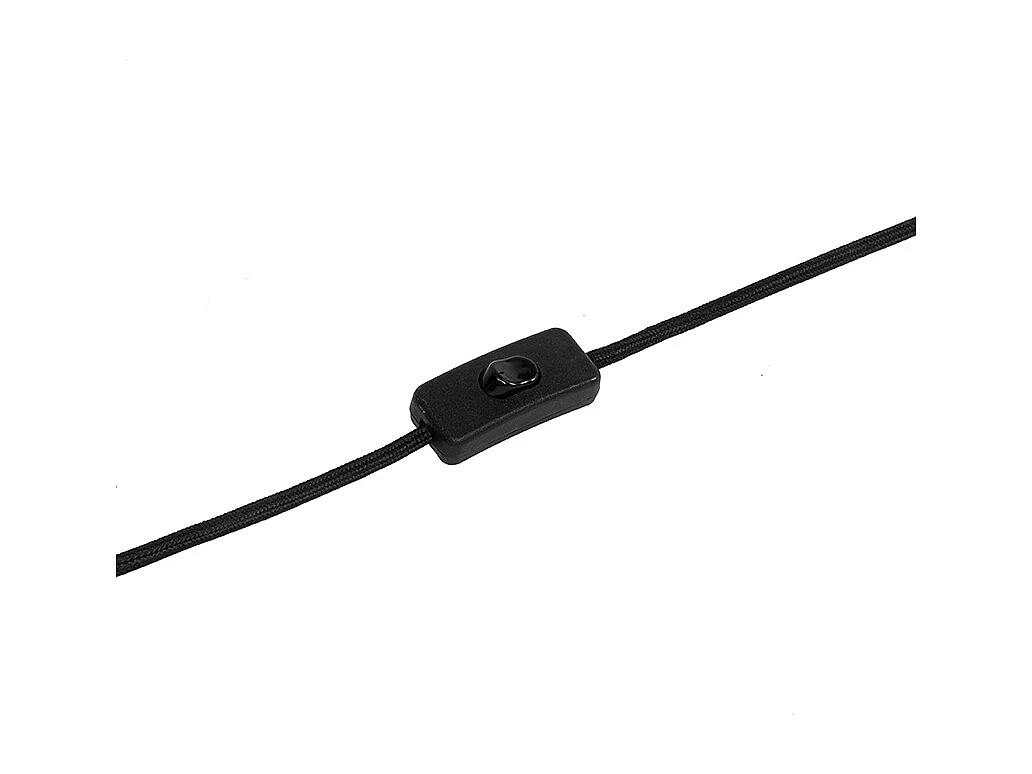 Lampe de table moderne filaire noire - Palica