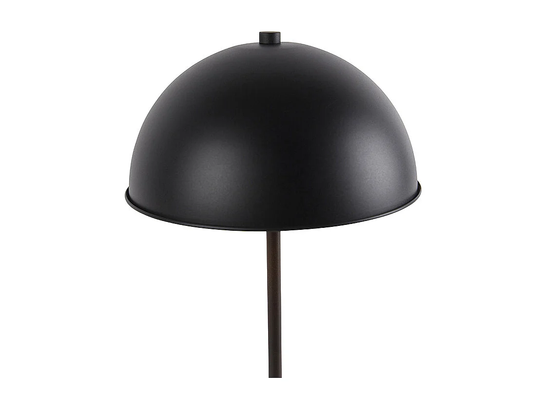 Lampe de table rétro noire avec or - Magnax