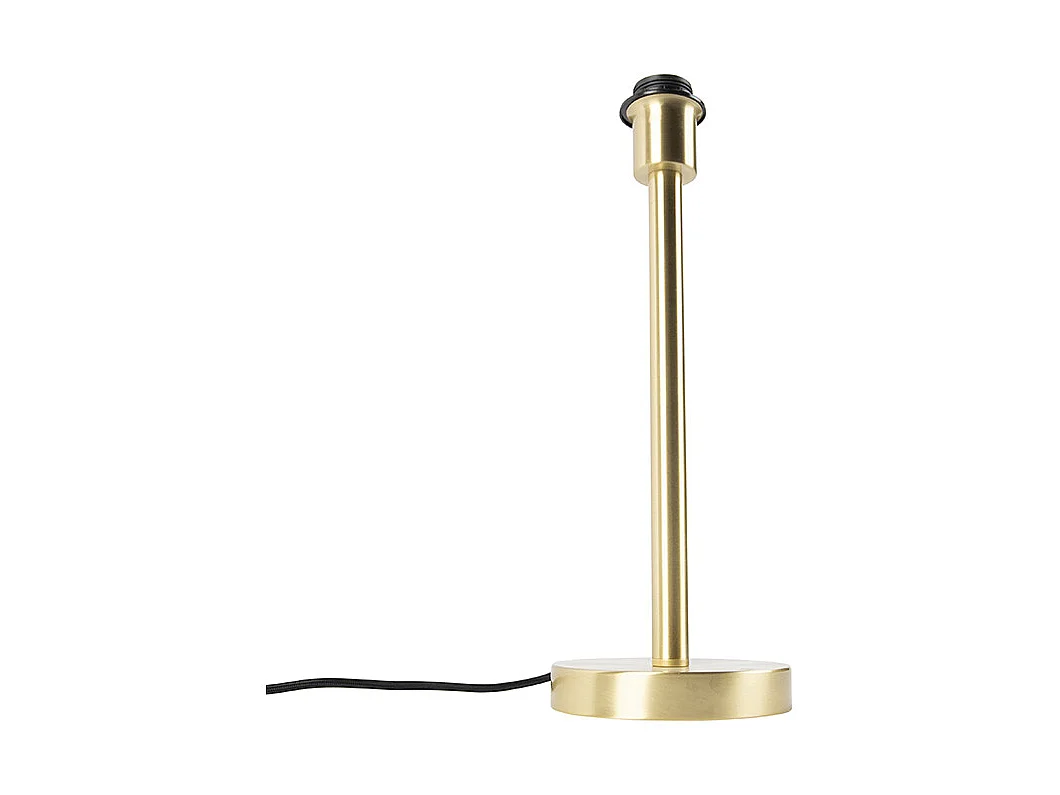 Lampe de table classique en laiton sans abat-jour - Simplo