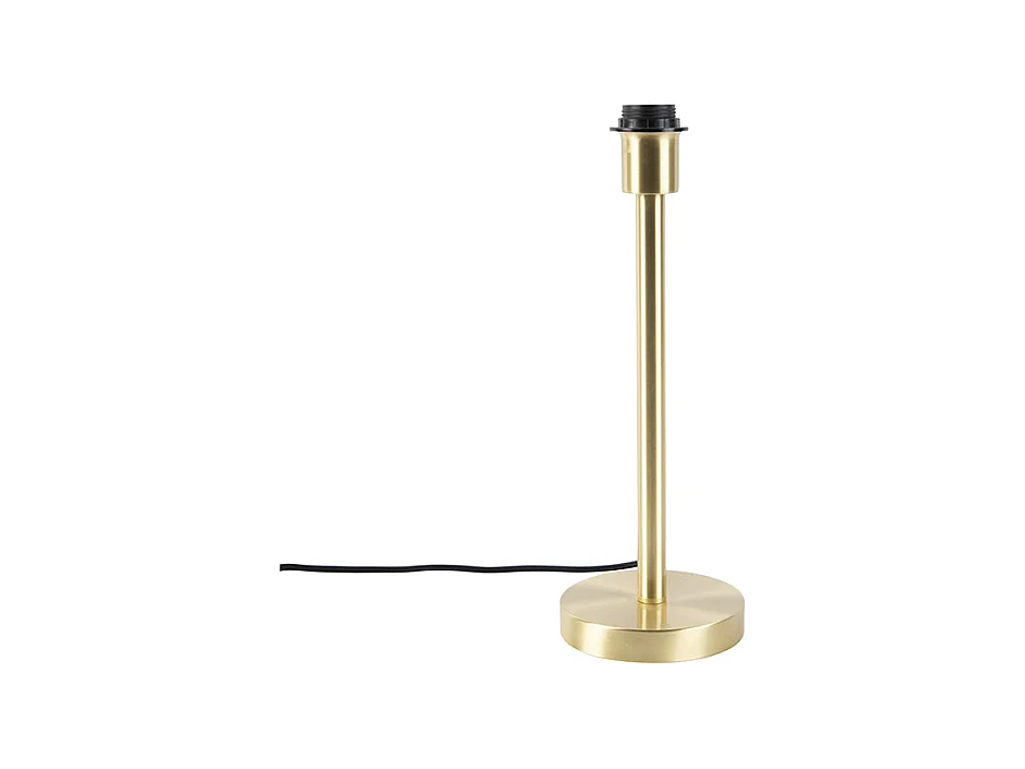 Lampe de table classique en laiton sans abat-jour - Simplo