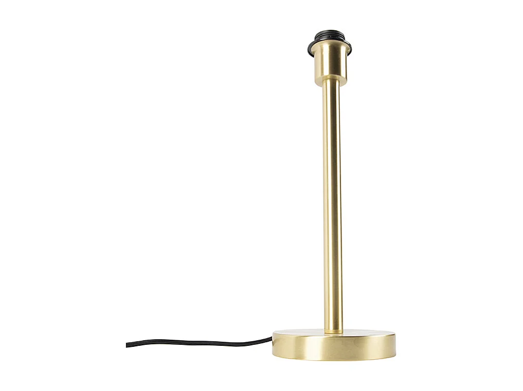 Lampe de table classique en laiton sans abat-jour - Simplo