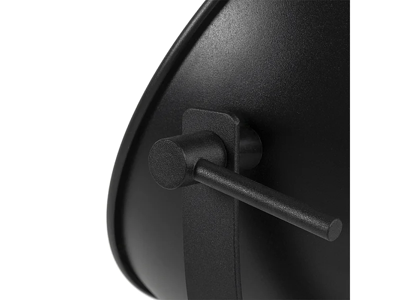Lampe de table noire avec trépied or 63,3 cm réglable - Magnax