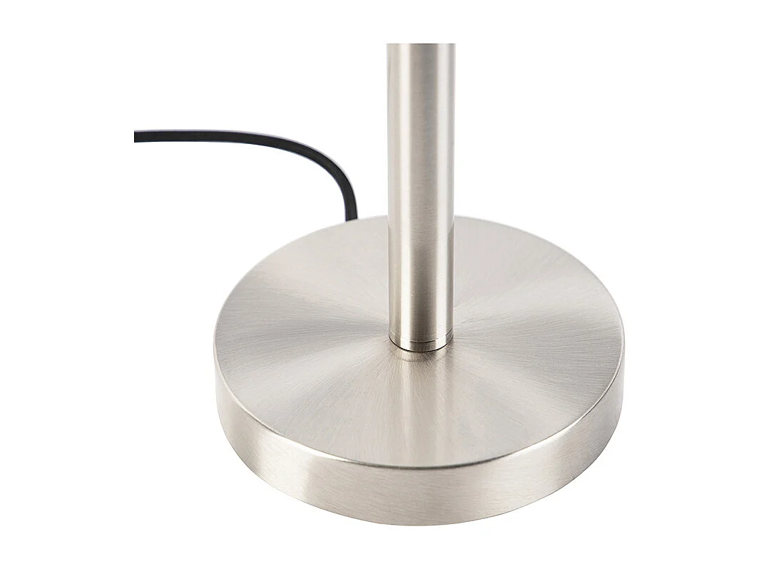 Lampe de table en acier avec abat-jour vert 25 cm - Simplo