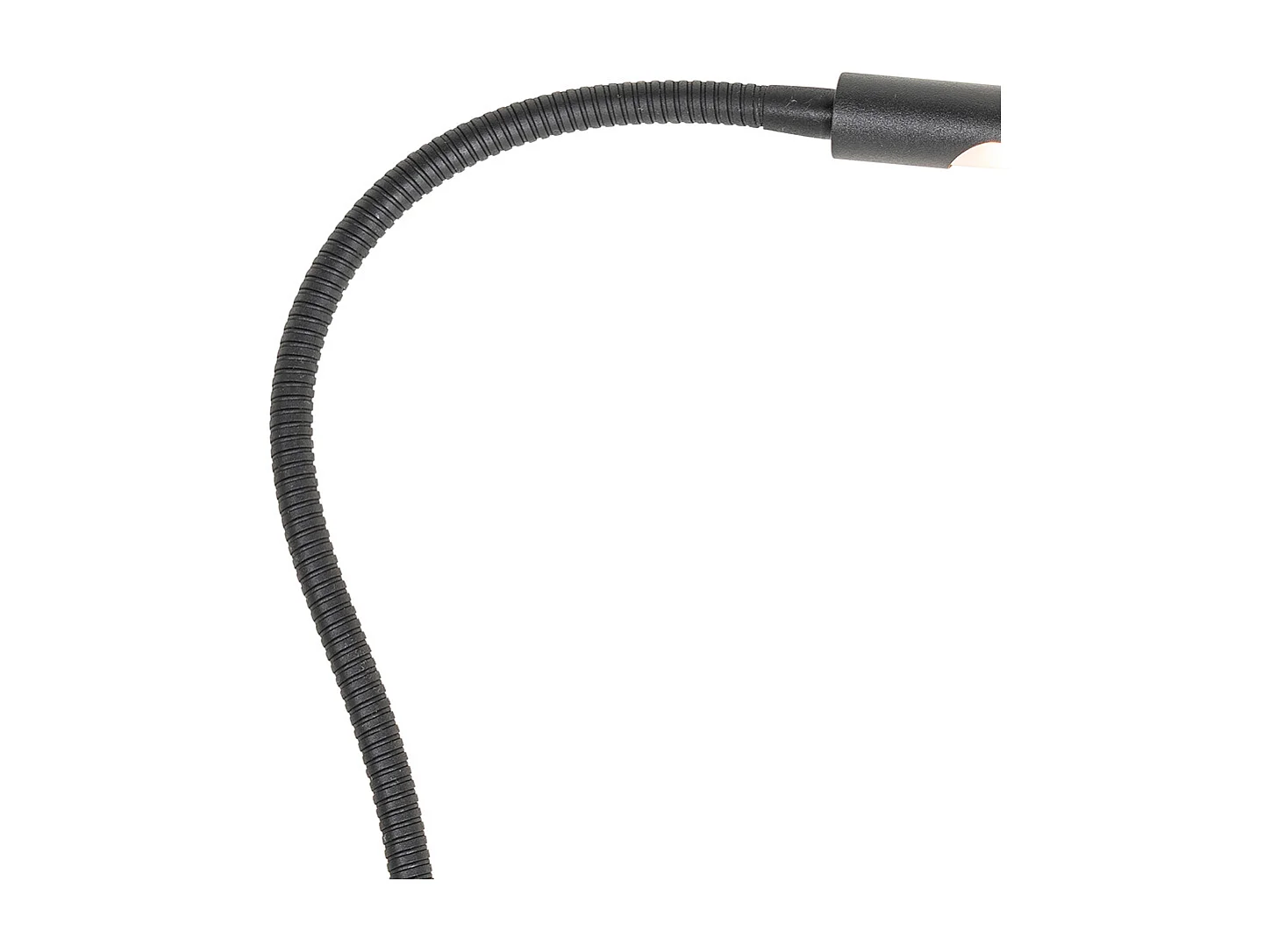 Lampe de bureau à pince noire avec LED et variateur tactile - Lionard