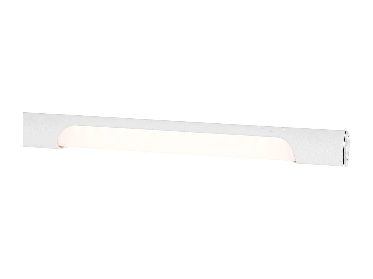 Lampe de bureau à pince blanche avec LED et variateur tactile - Lionard