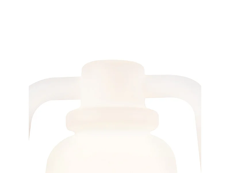 Lampadaire blanc 51 cm IP44 - Storm Large