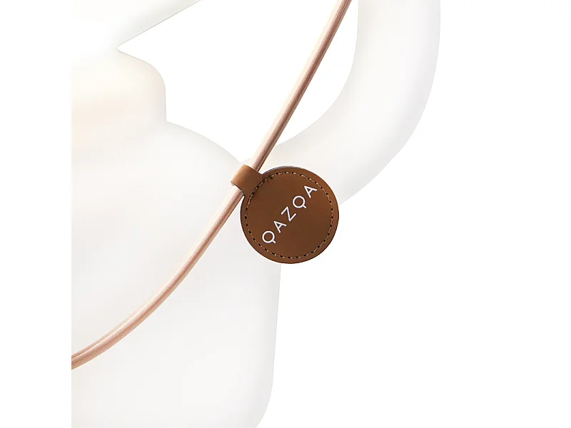 Lampadaire blanc 51 cm IP44 - STORM LARGE