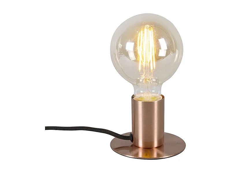 Lampe de table romantique cuivre - Facil
