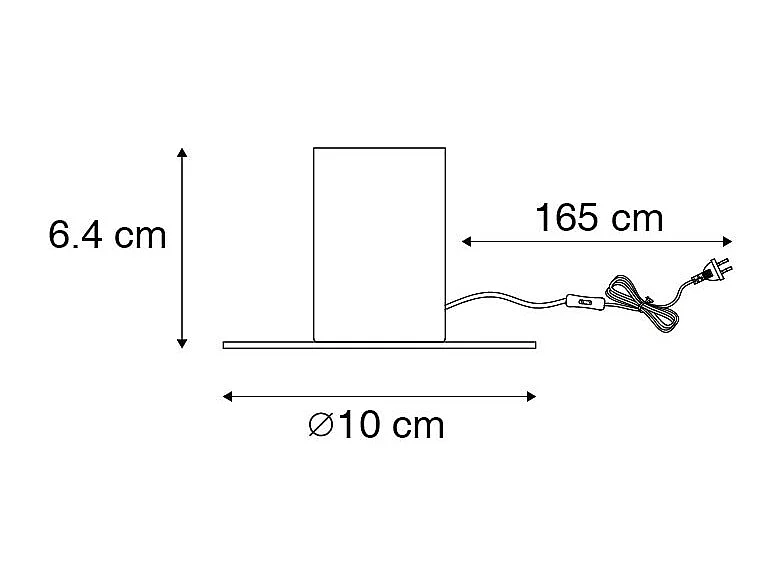 Lampe de table romantique en cuivre - Facil