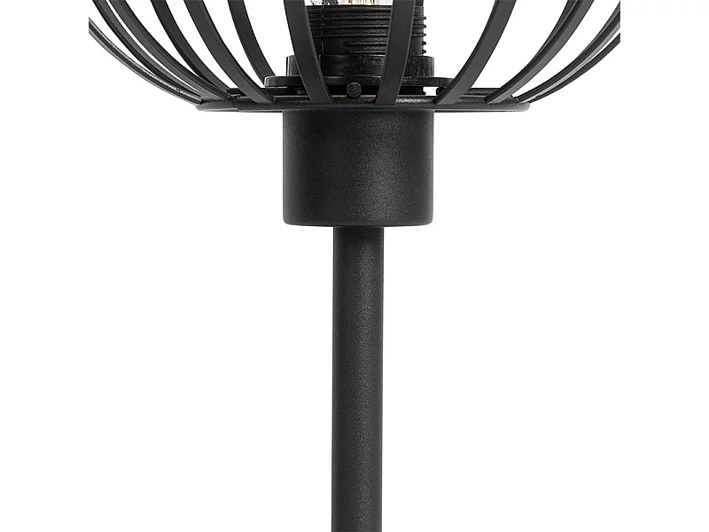 Lampe à poser design noire - Johanna