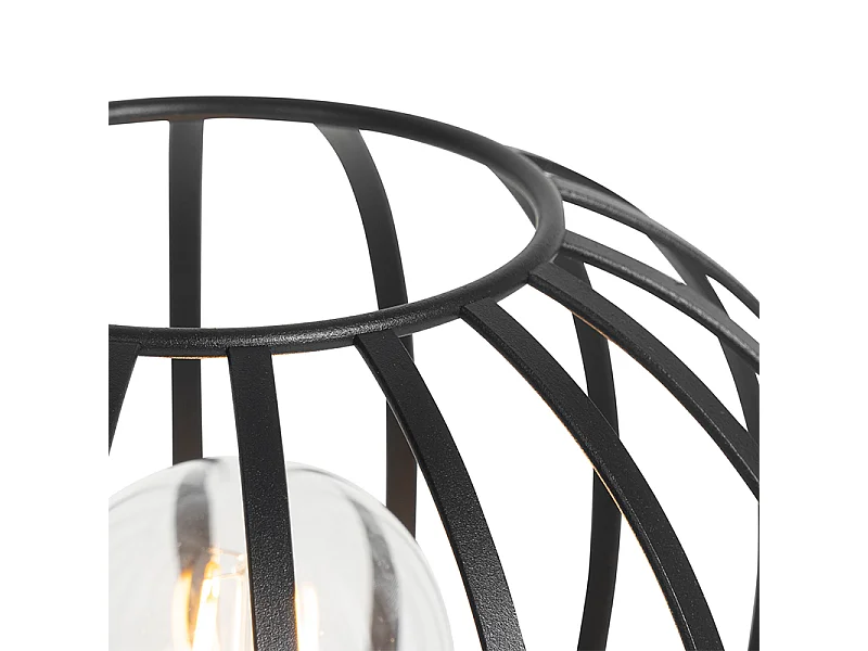 Lampe de table design noire - Johanna