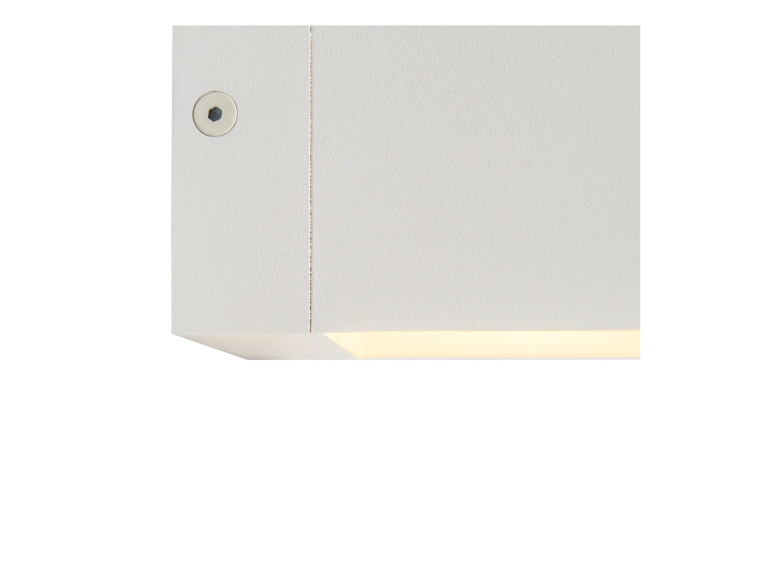 Applique murale moderne blanche avec effet de lumière - Transfer