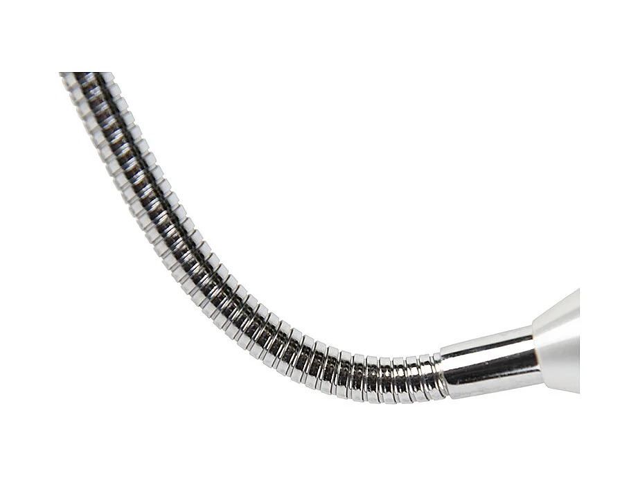 Applique murale moderne blanche avec bras flexible - Brescia Combi