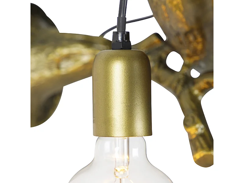 Applique vintage laiton - Fugl