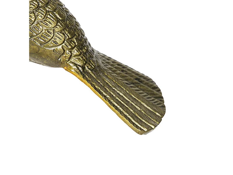 Applique murale vintage en laiton - Animal Fugl