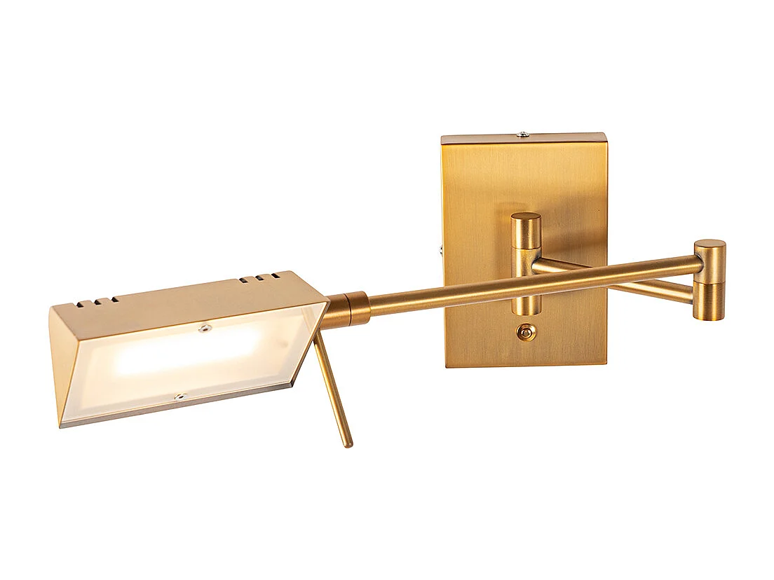 Applique design bronze avec LED dimmable - Notia
