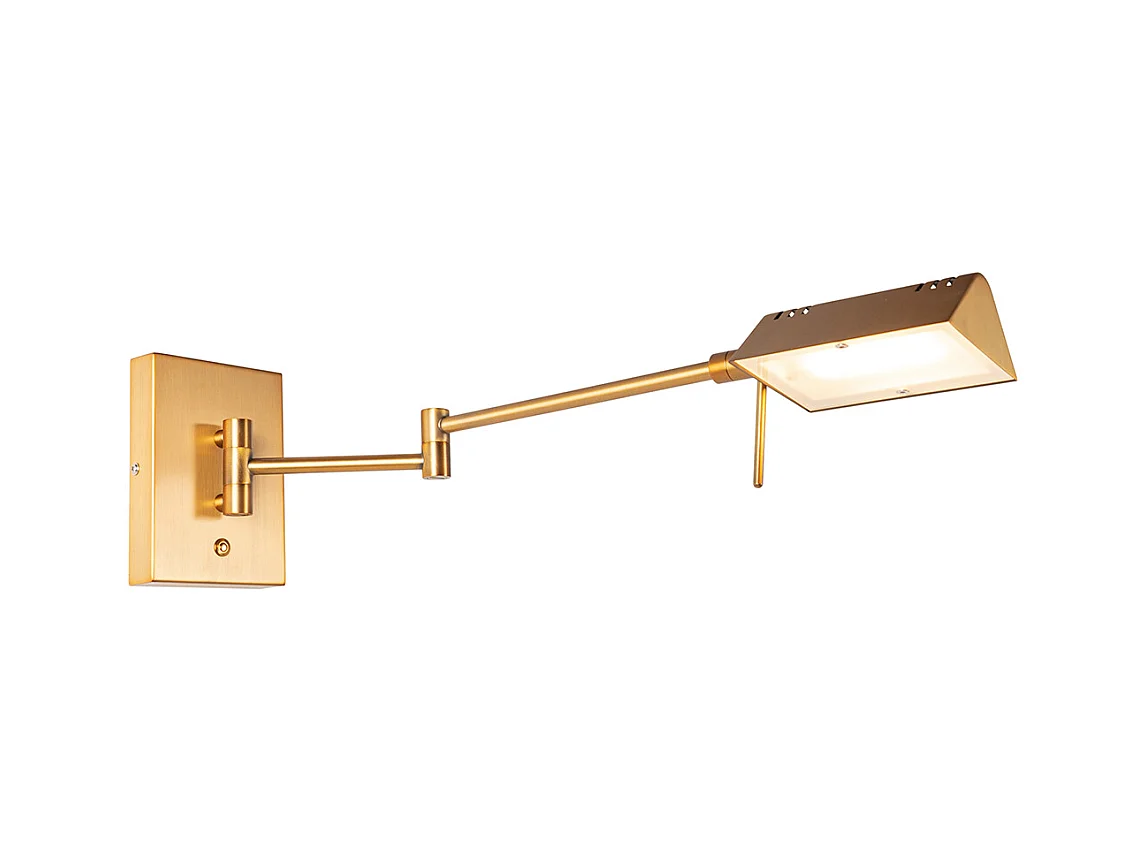 Applique design bronze avec LED dimmable - Notia