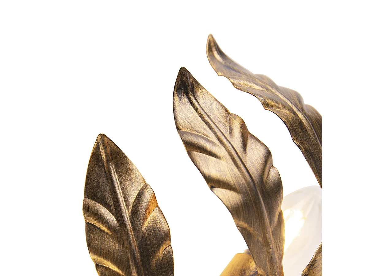 Applique murale vintage or antique - Linden