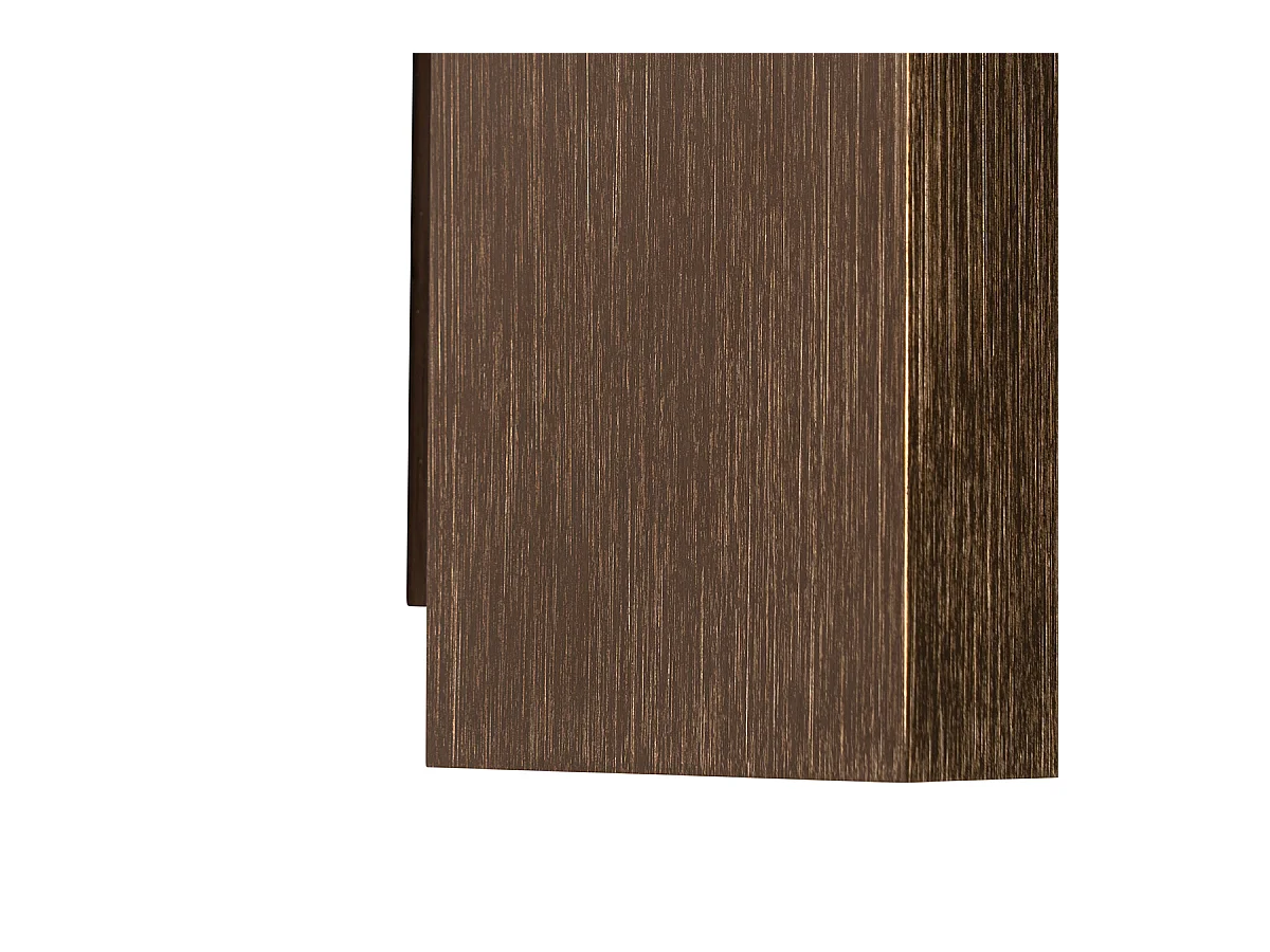 Applique moderne carrée en bronze foncé - Sandy