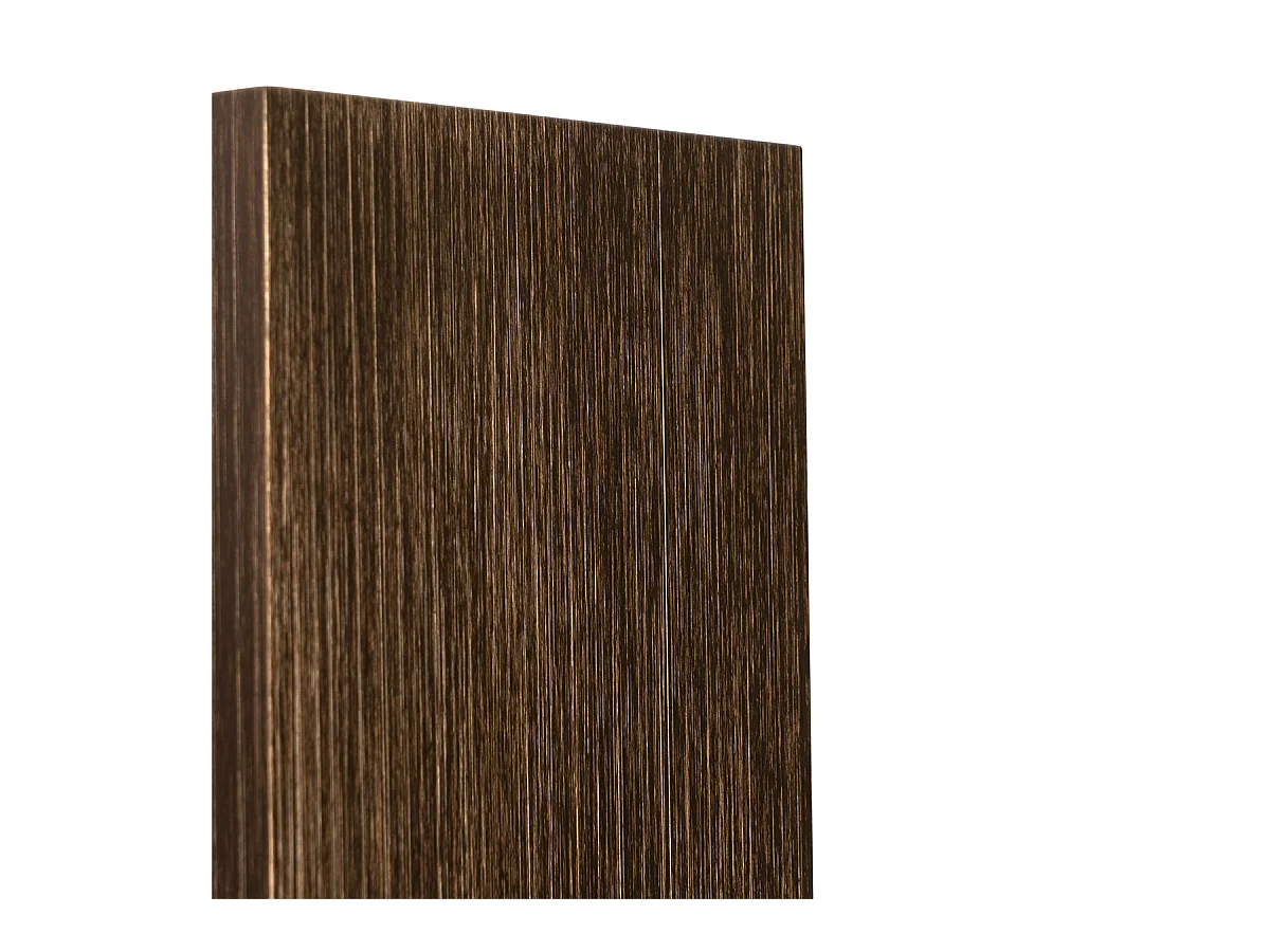 Applique moderne carrée en bronze foncé - Sandy