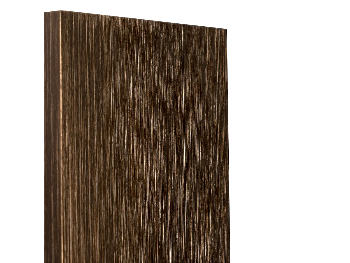Applique murale moderne bronze foncé carrée 2 lumières - Sandy