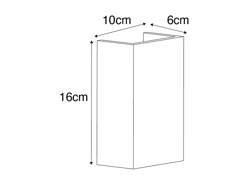 Applique moderne blanche - Colja Novo