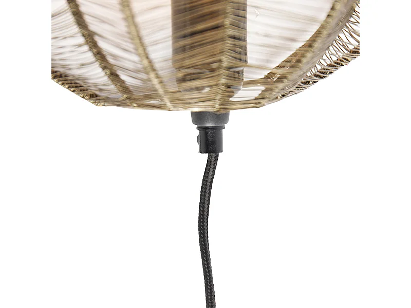 Applique murale industrielle bronze avec noir - Dong