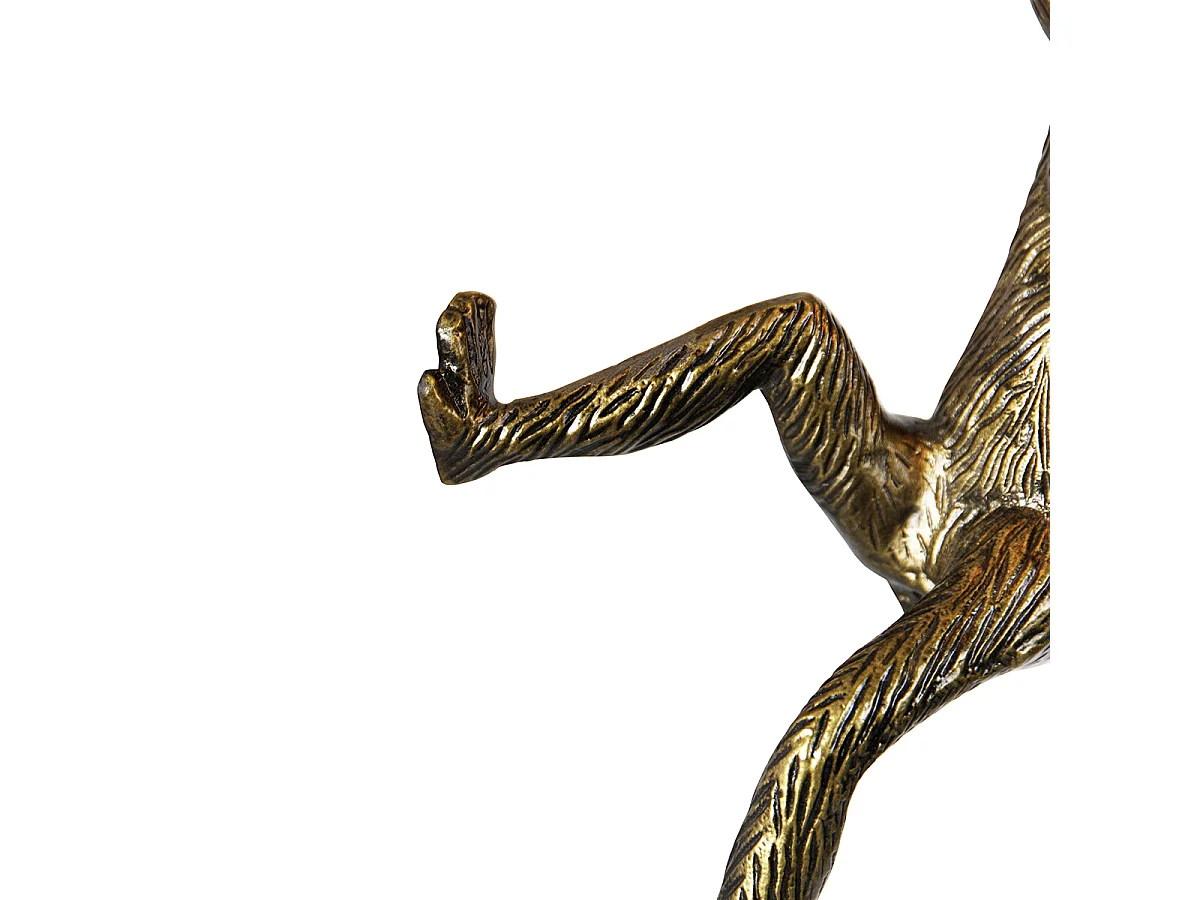 Applique Murale Classique Dorée - Singe Animal