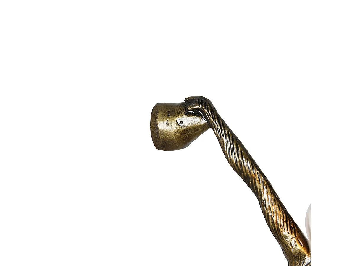 Applique murale singe dorée - Animal Monkey