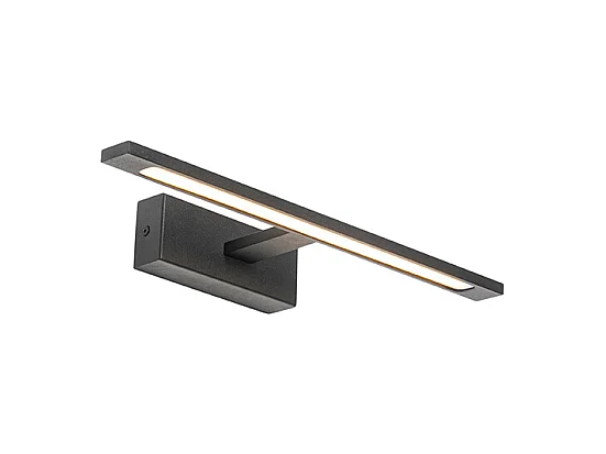 Applique noire 41,5 cm avec LED IP44 - Jerre