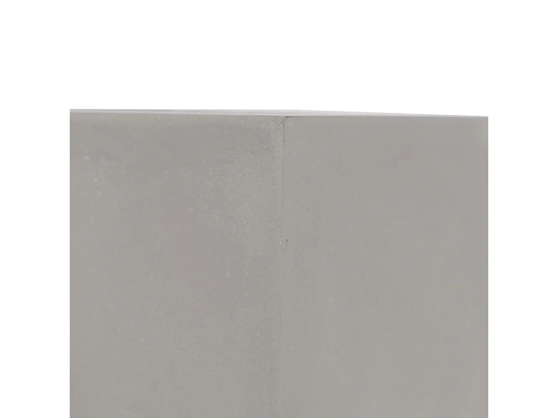 Applique murale carrée rustique en béton - Alban