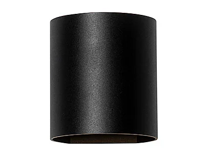 Applique murale moderne noire avec effet de lumière - Sabbio