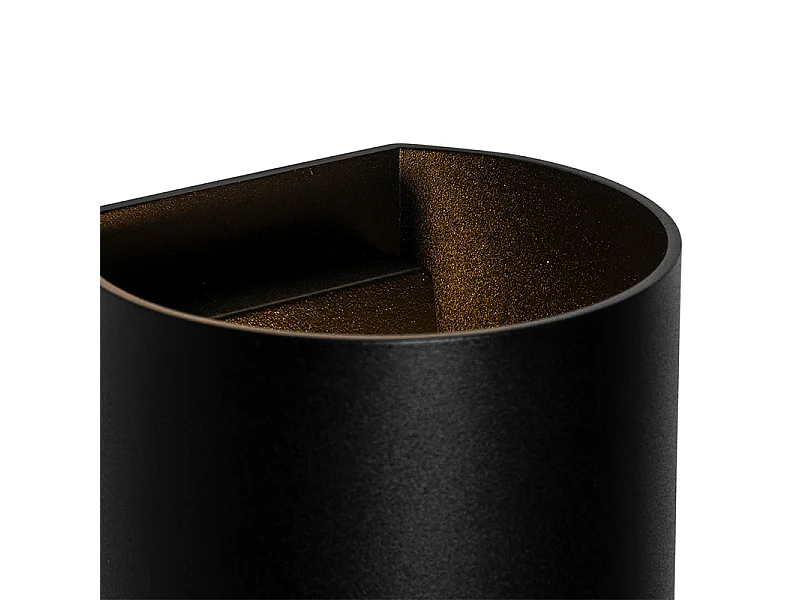 Applique murale moderne noire - Sabbio