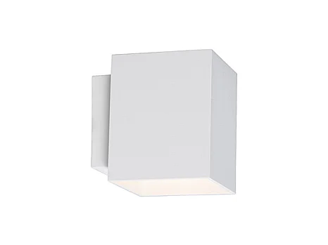 Applique moderne carrée blanche - Sola