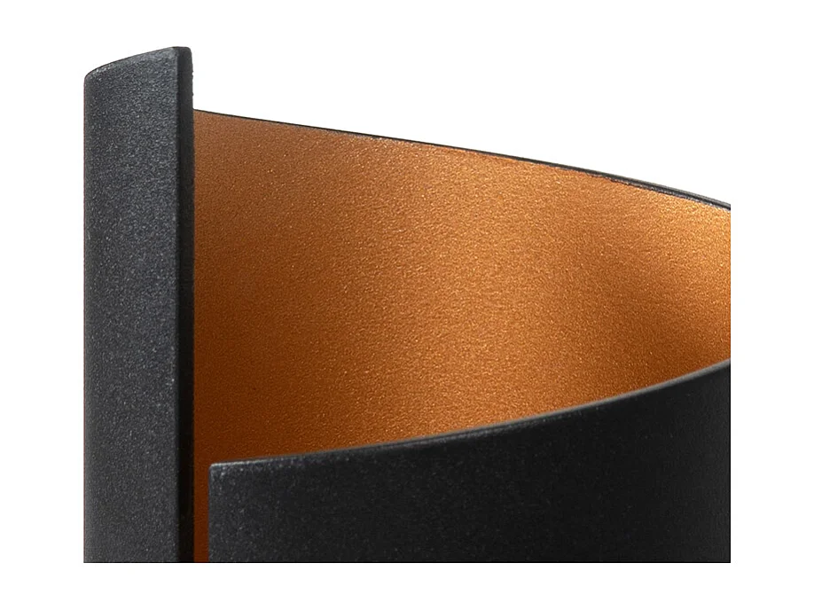 Applique design noir avec or - Faldo