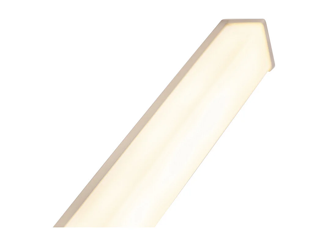 Applique murale moderne en acier pour salle de bain 92 cm IP44 - Cascada