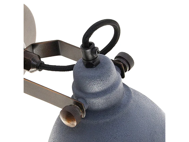 Applique industrielle cuivre avec béton orientable - Liko