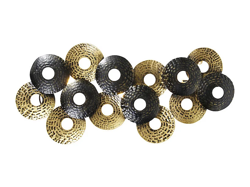 Applique orientale or antique 3 lumières - Balla