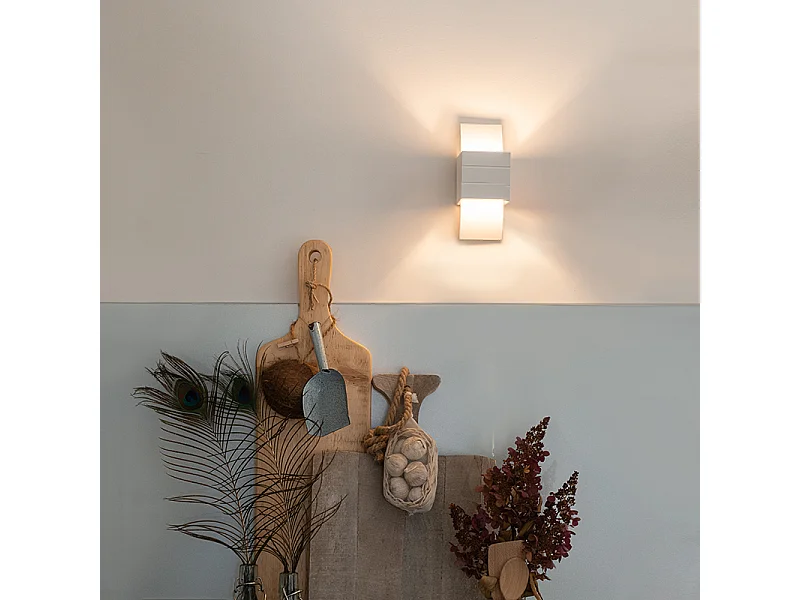 Applique murale moderne blanche - Amy