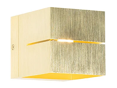 Applique moderne dorée 9,7 cm - Transfer Groove