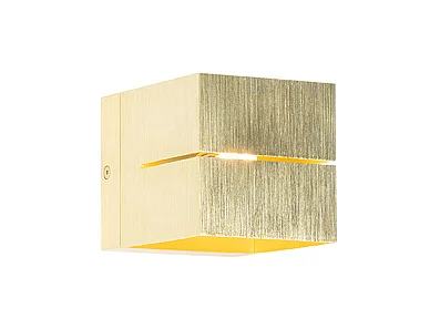 Applique moderne dorée 9,7 cm - Transfer Groove