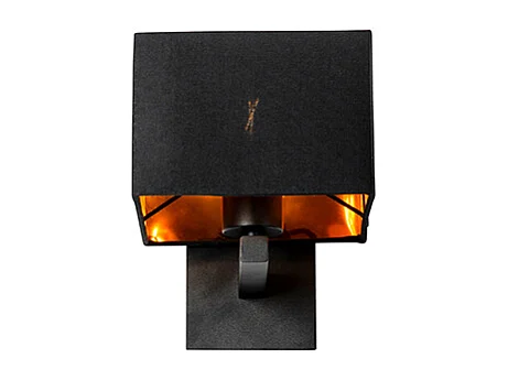 Applique murale moderne noire avec or - VT 1