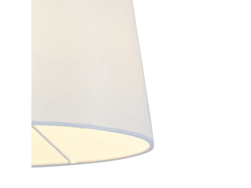 Applique bronze avec abat-jour blanc et bras réglable - Ladas Deluxe