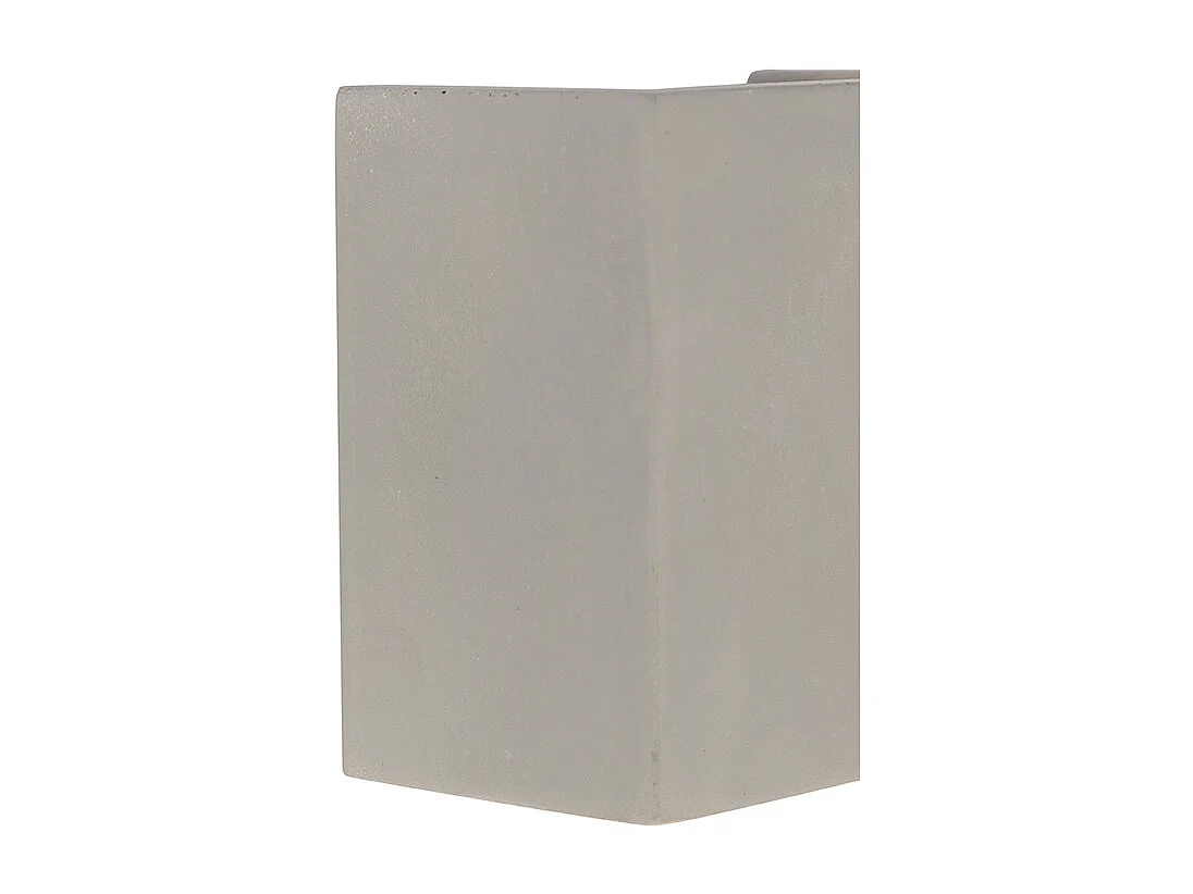 Applique Murale Industrielle en Béton avec Effet Lumineux - Meave