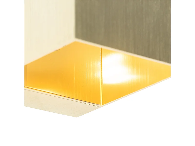 Applique murale moderne dorée avec effet de lumière - Transfer