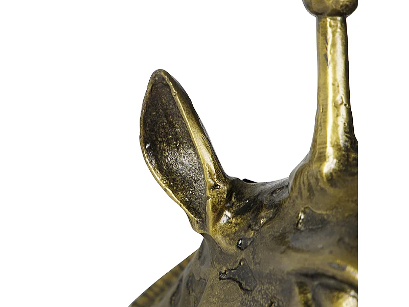 Applique vintage en laiton - Girafe