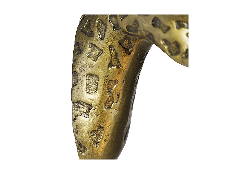 Applique vintage en laiton - Girafe