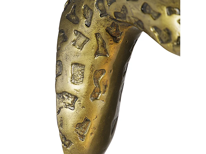 Applique murale vintage en laiton - Animal Girafe